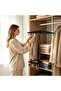 Belt Hanger for Wardrobe 22 Hook Wooden Non-Slip Tie Rack Storage - 2