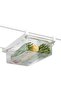 Kitchen Refrigerator Storage Container Pull Out Shelf Box |   Space-Saving Design under Shelf, Food-Grade Plastic, - 4