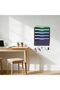 Gawerk 5-Tier Wall File Organizer Mesh Pocket Organizer with 5 Hooks, Hanging File Holder Wall Mount - 3