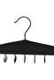 Belt Hanger for Wardrobe 22 Hooks Wooden Portable Tie Rack Storage - 6