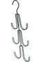 Metal Bag Hanger, Space Saving Organizer (Black) - 3