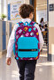 Burgundy Cute Cat Smart Game Primary School School Bag Student Backpack Daily 45 X 30 X 15 - 2