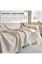 Chenille Sofa Blanket Cover, Weave Jacquard Sofa Throws Large Solid Color 1 2 3 4 Seater Sofa Throw - 6