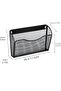 Wall Hanging File Holder Magazine Holder Hanging Vertical Wall Organizer Space Saving Metal Mesh Poc - 2