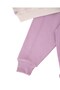 Baby Girl Seasonal Heart Printed 6-9-12-18-24 Months 2 Thread Top and Bottom Set - 7