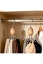 Tie Hanger 360 Degree Rotating Tie Rack Storage with 6 Hooks - 3