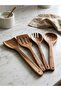 Acacia Wooden Spoon Set & 4-Piece Kitchen Serving Set