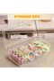 Hair Accessories Organizer Clear Acrylic Stackable Storage Box - 6