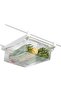 Kitchen Refrigerator Storage Container Pull Out Shelf Box |   Space-Saving Design under Shelf, Food-Grade Plastic, - 2