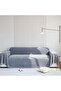 Chenille Sofa Blanket Cover, Weave Jacquard Sofa Throws Large Solid Color 1 2 3 4 Seater Sofa Throw - 2