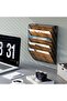 Wall File Organizer for Office, 5-Tier Rustic Hanging File holder Wall Srorage Rack for Literatu - 6