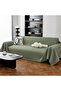 Waffle Sofa Throws with Tassels Extra Large 1 2 3 4 Seater Waterproof Sofa Blankets, Modern Simple S
