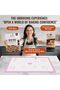 Non Slip Silicone Baking Mat With 10 Useful Recipes, Non Stick Dough Mat for Rolling Out, Silicone M - 2