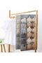 Double Sided 30 Pockets Clear Hanging Bag Socks Bra Underwear Rack Hanger Storage Organizer Wall Han - 2