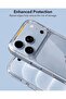 Crystal Clear Case for iPhone 18 Pro 6.3-Inch [Anti-Yellowing] Hard Back Slim Shockproof B - 4