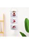 Hanging Storage Organizer Multi-Pocket DIY Design for Home Office Chemical Fabric with Large Capacit - 4