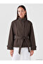 Belted Oversize Women's Trench Coat