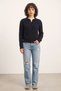 Women's Buttoned Knitwear Sweater Soft Textured Hair Knit Comfortable Fit - 3