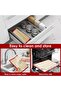 3 Pcs Silicone Macaroon Baking Mat Uniform Heating Cake Baking Mat Non Stick Macaroon Oven Pad Large - 5