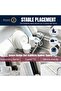 Stainless Steel Dish Drying Rack for Kitchen Sink, Adjustable Side Supports 48-60cm, Foldable Low Pr - 3