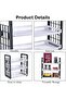 Coper Industries Multi-Purpose Wall Mounted 3-Tier Plastic Storage Rack |   Storage Basket for Kitchen or Bathroom - 6