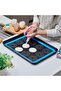GUYDREMAT Perforated Silicone Baking Mat 11-4/5" x 15-3/4" - Choux or Cookie, Eclair Mat for Baking - 4
