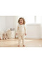 Baby&Child Unisex 100% Cotton Button Detailed 2-Piece Top and Bottom Set - 2