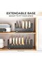 Pots and Pans Organizer Under Cabinet, Expandable 15.4"-24.8" Adjustable Pot and Pan Rack, Heavy Dut - 7