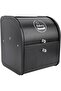 Multi-functional Double Layer Metal Bread Box Space-saving Storage Bin for Pantry and Desktop Organi