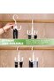 Belt Hanger, Small Space Storage and Organizer, 2 Piece Set, 360° Rotatable Portable Closet - 4