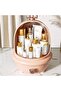 Portable Makeup Makeup Organizer Box with Transparent Lid(Pink) - 3