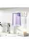 Bathroom Cups Toothbrush Holder Wall Mount Inverted Storage Organizer - 3
