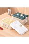 Food Storage Containers with Lids, Plastic Cookie Storage Containers Airtight, 4-Layer Stackable Foo - 6