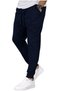 Set of 3 Unisex Ribbed Sweatpants Regular Black Gray Navy Blue Color Sports Sweatpants - 7