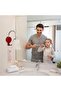 Small Toothbrush Holder Adhesive Magnetic Bathroom Decor - 2