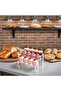 Pastry Display Case,Large Bakery Cookie Display Stand for Kitchen Countertop,3Layers Adjustable Clea - 4