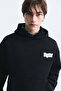 Oversize back printed sweatshirt - 6