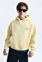 Oversize back printed sweatshirt - 4