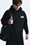 Oversize back printed sweatshirt - 3