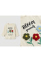 Baby&Child Floral Embroidered 2-Piece Girls' Top and Bottom Set - 3
