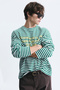 Oversize Striped Sweatshirt - 3