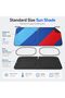 240T Double-Layer Car Windshield Sun Shade, Foldable UV Blocker - 6