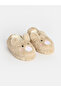 Rmz Gi̇yi̇m Farki̇yla Girl's Plush Slippers with Rabbit Figure