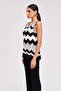 Women's Patterned Sleeveless Top - 2