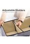 Cloth Foldable Storage Box with Lid, Durable, Linen Fabric, Foldable & Stackable Storage Bins for Cl - 6