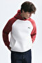 Color Blocked Hooded Sweatshirt - 2