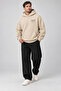 Unisex Women's and Men's Owners Club Design Text Printed Oversize 3 Thread Hooded Sweatshirt - 2