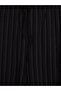 Özmarka New Season Black Striped Men's Pajama Bottoms - 2