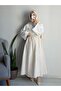 Women's Skirt Long Lined Crinkled Skirt - 8