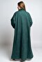 Fur-Trim Jacket with Long Sleeves - 4